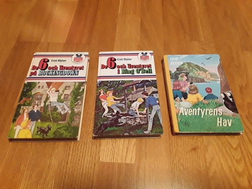 Enid Blyton: 3 st böcker