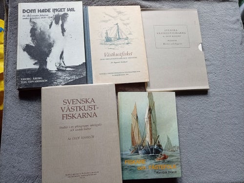 Bokpaket Västkustfiske Bohuslän | Yrkesfiske & maritim historia