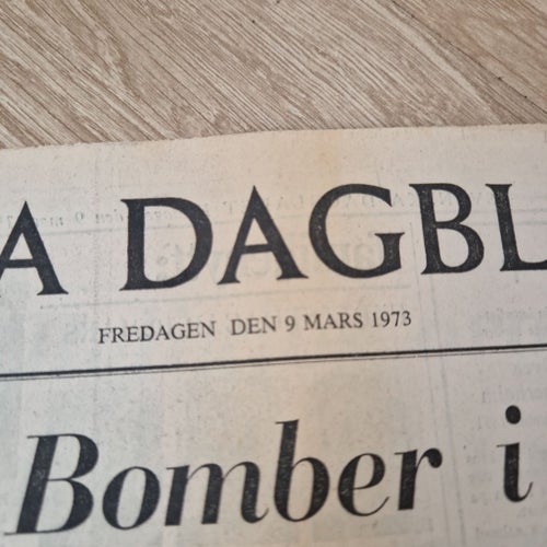 Svenska Dagbladet 9 Mars 1973
