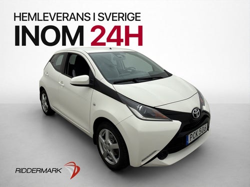 Toyota Aygo 1.0 VVT-i 69hk X-PLAY Touch Bluetooth 0,42l/mil