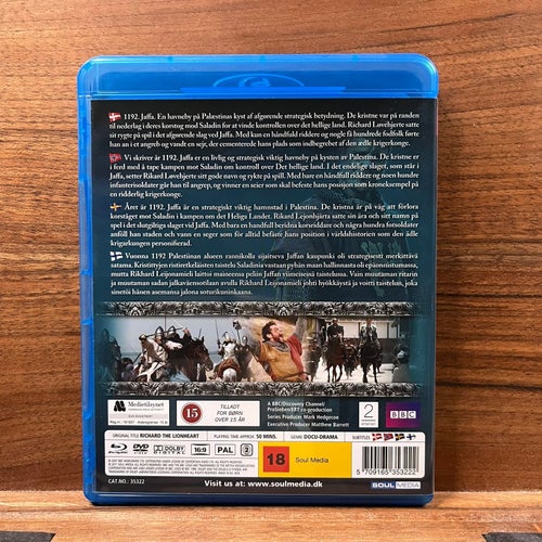 Warriors: Richard the Lionheart (Blu-ray, DVD)