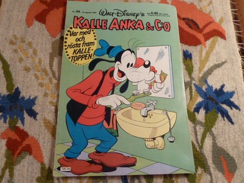 KALLE ANKA & C:O NR34, 1983,