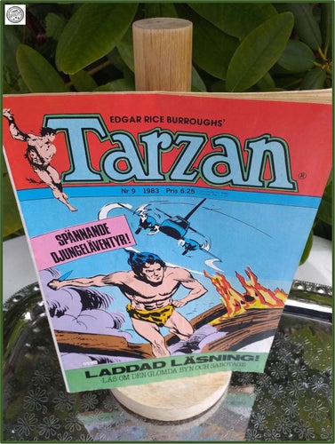 Tarzan 1983 nr 9 Samlarobjekt VINTAGE Fint skick Vintage