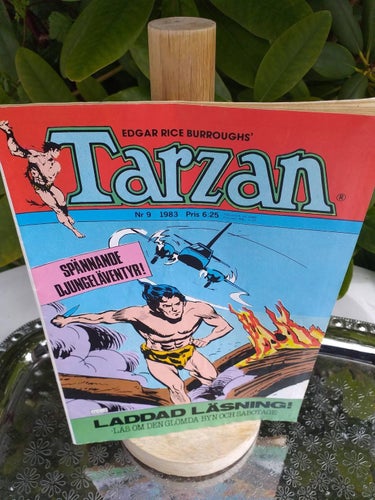 Tarzan 1983 nr 9 Samlarobjekt VINTAGE Fint skick Vintage