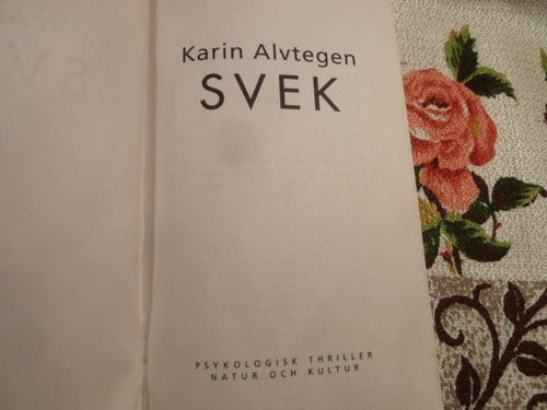 SVEK, K. ALVTEGEN, 2006,  POCKET, BÖCKER