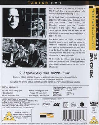 Det sjunde inseglet (1957) Ingmar Bergman med Max von Sydow och Bibi Andersson.