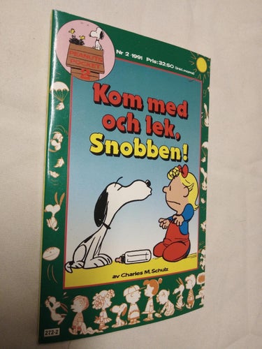 Kom med och lek, Snobben! 1991 #2 Very Fine plus