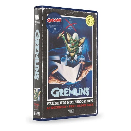 NY / OANVÄND - Gremlins VHS stationery set