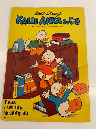 Walt Disney´s Kalle Anka & C:o , Nr 3  - 1965