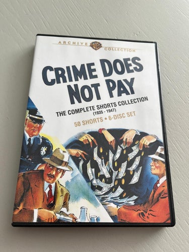 DVD-film: 6-Disc set- Crime Does Not Pay
