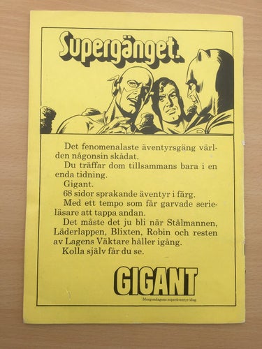STÅLMANNEN - Nr 4 1974