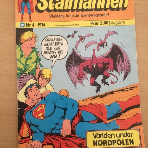 STÅLMANNEN - Nr 4 1974