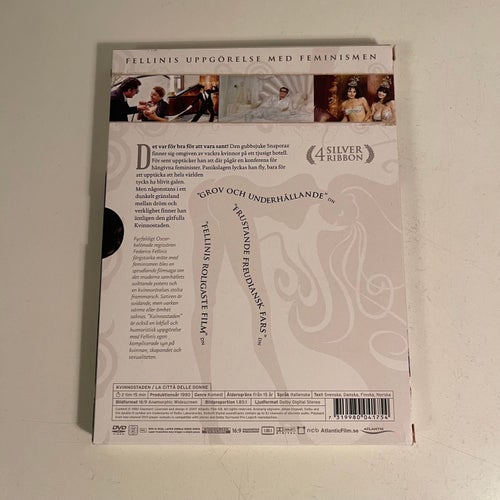 DVD - Kvinnostaden. Federico Fellini’s uppgörelse med feminismen.