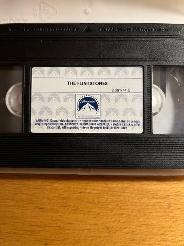 The Flintstones VHS