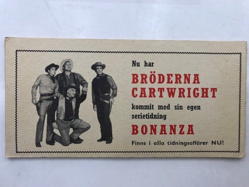 Trioserien Bronco - 1962:9 VF
