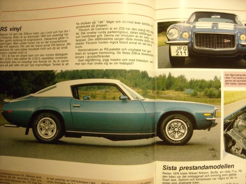 Chevrolet Camaro Z28 " Historien om en Camaro med temperament "