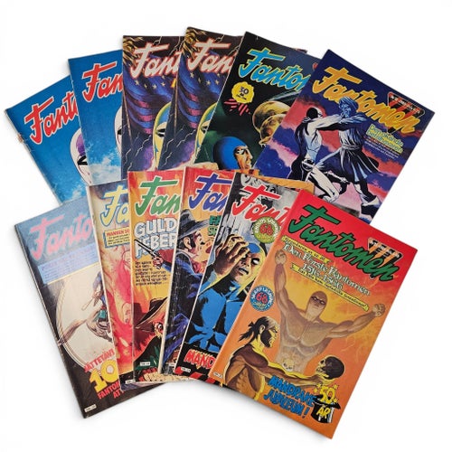 Fantomen Serietidningar - 12 st 1979-1984