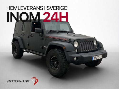 Jeep Wrangler Unlimited V6 4WD Rubicon Skinn Drag Få brukare
