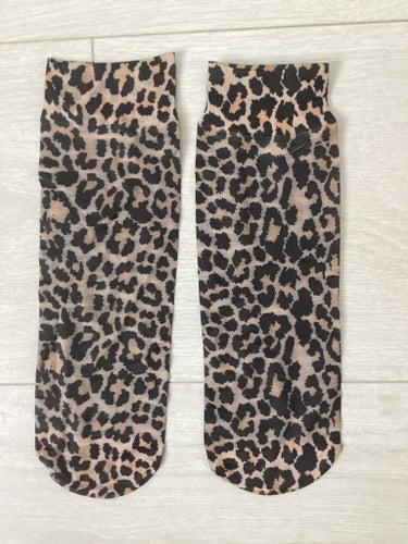 Leopardmönstrade nylonstrumpor STL One Size NYA