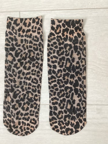 Leopardmönstrade nylonstrumpor STL One Size NYA