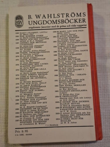 Git Syster och den mystiske patienten av Constance M. White, 1976
