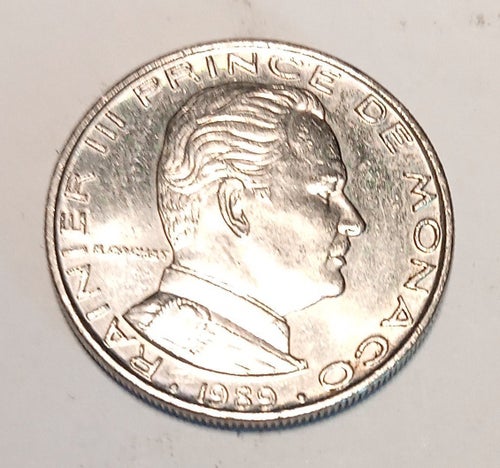 Monaco 1 Franc 1989