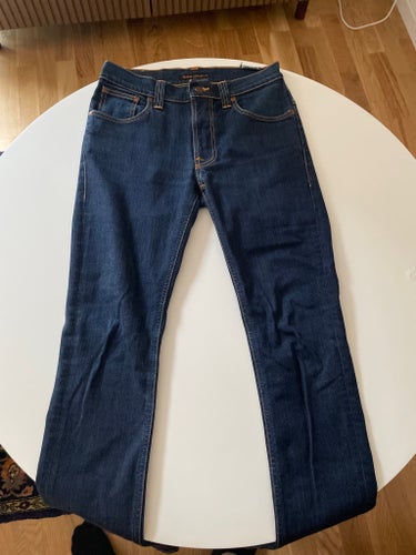 Nudie Jeans Co blå jeans, storlek W31 L32