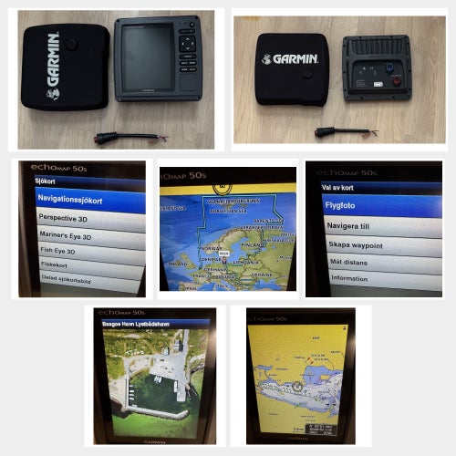 Garmin echoMAP 50S+BlueChart g3 Vision VEU721L 2022+Ekolod Givare