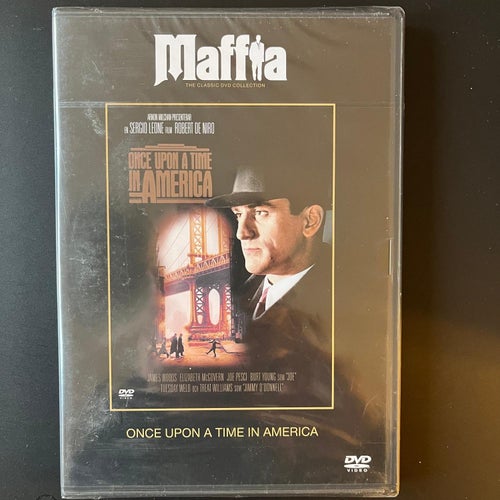ONCE UPON A TIME IN AMERICA. MAFFIA - THE CLASSIC DVD COLLECTION 3. INPLASTAD