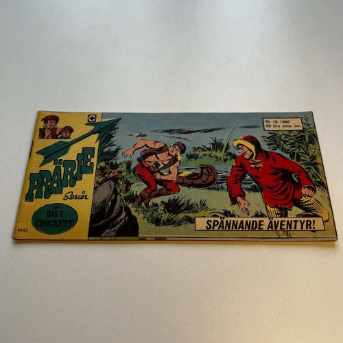 Prärieserier nr 18 1968, toppex! NM-