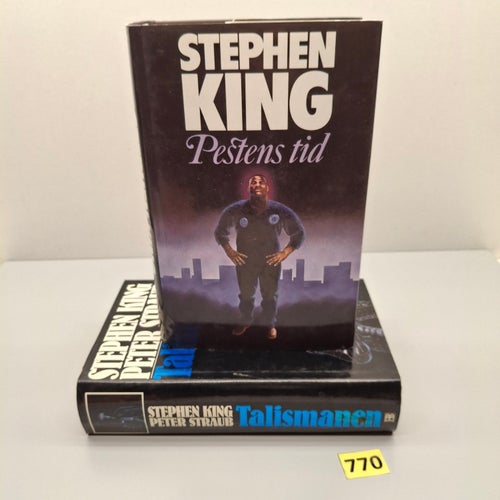 Stephen King x2 Bokpaket med hårdpärm - Se bilder för titlar