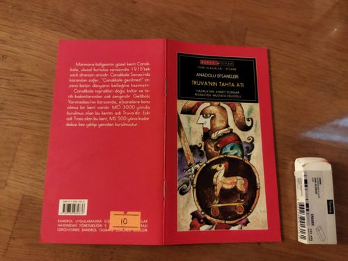 Anadolu Efsaneleri Truva’nın tahta ati. Very Fine. minibok på turkiska