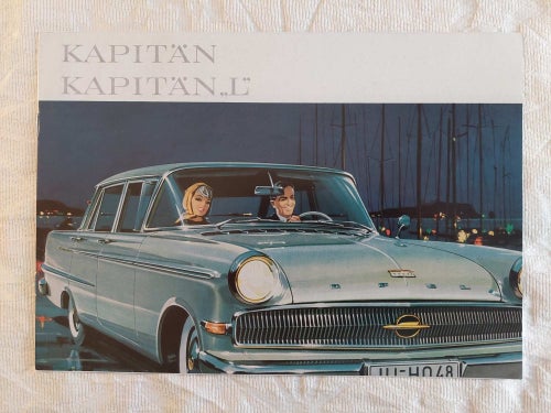 Opel Kapitän Nytryck Klassiker