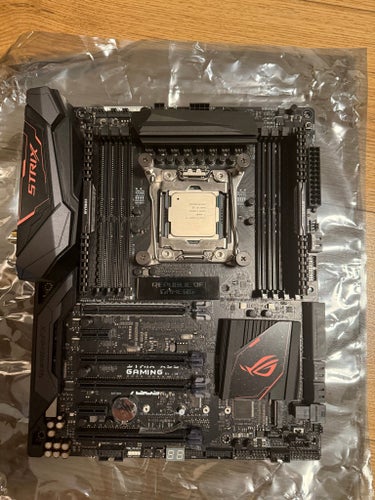 ASUS Strix X99 Gaming + i7-6800k + 16GB RAM + Vattenkylning
