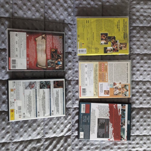 DVD-filmer: Pirates of the Caribbean, Jurassic Park Trilogy mm.