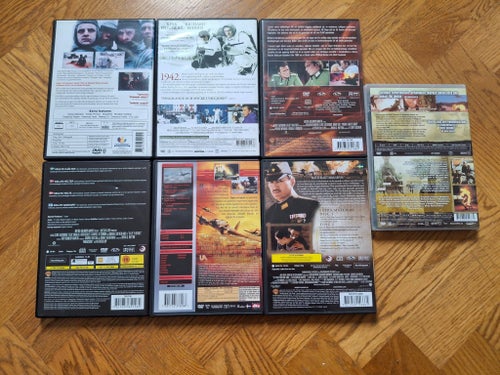 8st Krigsfilmer - DVD Region 2