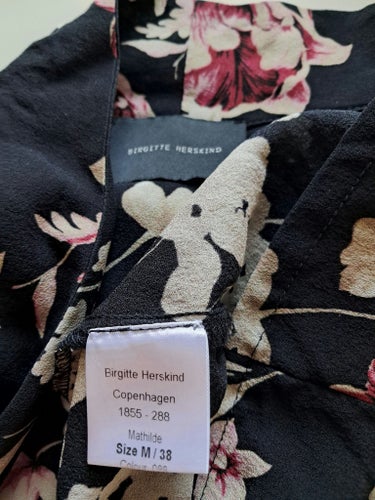 Birgitte Herskind-sidenklänning