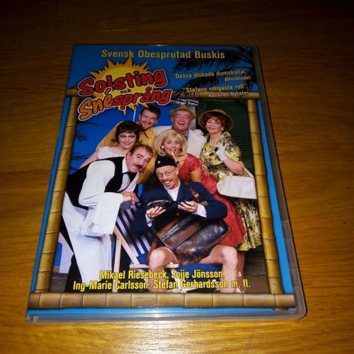 DVD:Solsting och Snésprång - Svensk Obesprutad Buskis, Toppskick!