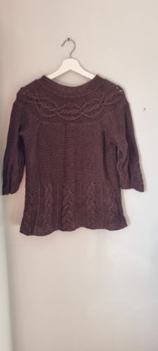 Jensen Women brun kofta, storlek M