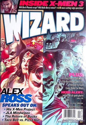 Tidning Wizard Comics Magazine No 167