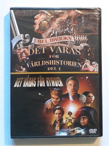Det våras för världshistorien / Det våras för rymden - 2 DVD - Oöppnad inplastad