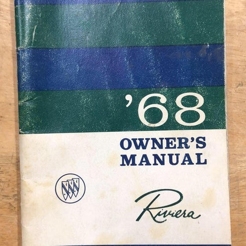1968 Buick Riviera Owner´s Manual