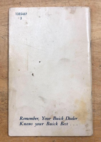 1968 Buick Riviera Owner´s Manual