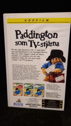 Paddington - Som TV stjärna (VHS) Köpvideo - Stor box - OOP/Utgången