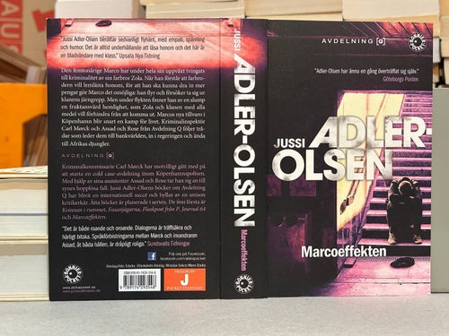 Marcoeffekten av Jussi Adler-Olsen, bok, Very Fine plus