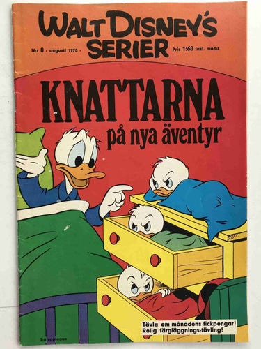 Walt Disney´s Serier - 1970:8 VG