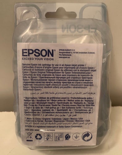 Epson T1301 original bläckpatron DuraBrite Ultra T130XL Black/Svart (NYTT)