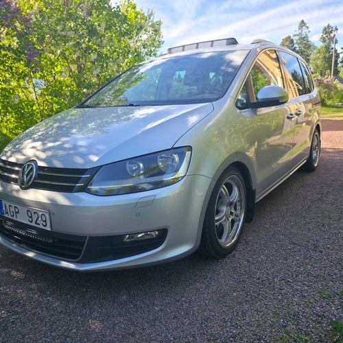 Volkswagen Sharan 7-sitsig 2.0 TDI DSG coilovers