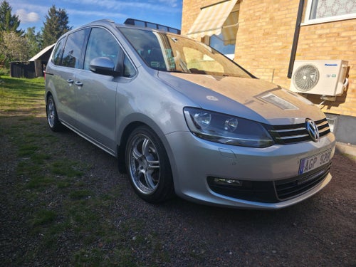 Volkswagen Sharan 7-sitsig 2.0 TDI DSG coilovers