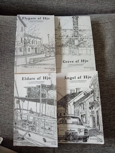 Flygare av Hjo, Greve av Hjo, Eldare av Hjo, Ängel av Hjo av Annette Brandelid,